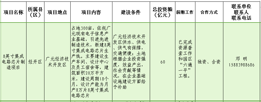 8英寸集成电路芯片制造项目.png
